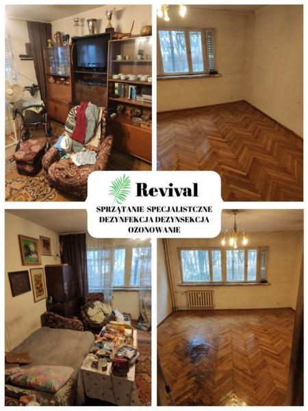 Sprzątnie po zbieraczu